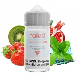Naked Strawberry Pom E-Likit 60ml Naked Strawberry Pom E-Likit 60ml