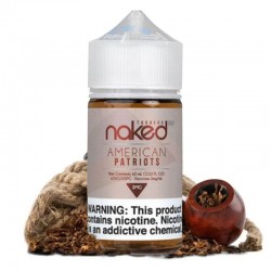 Naked American Patriots E-Likit 60ml Naked American Patriots E-Likit 60ml
