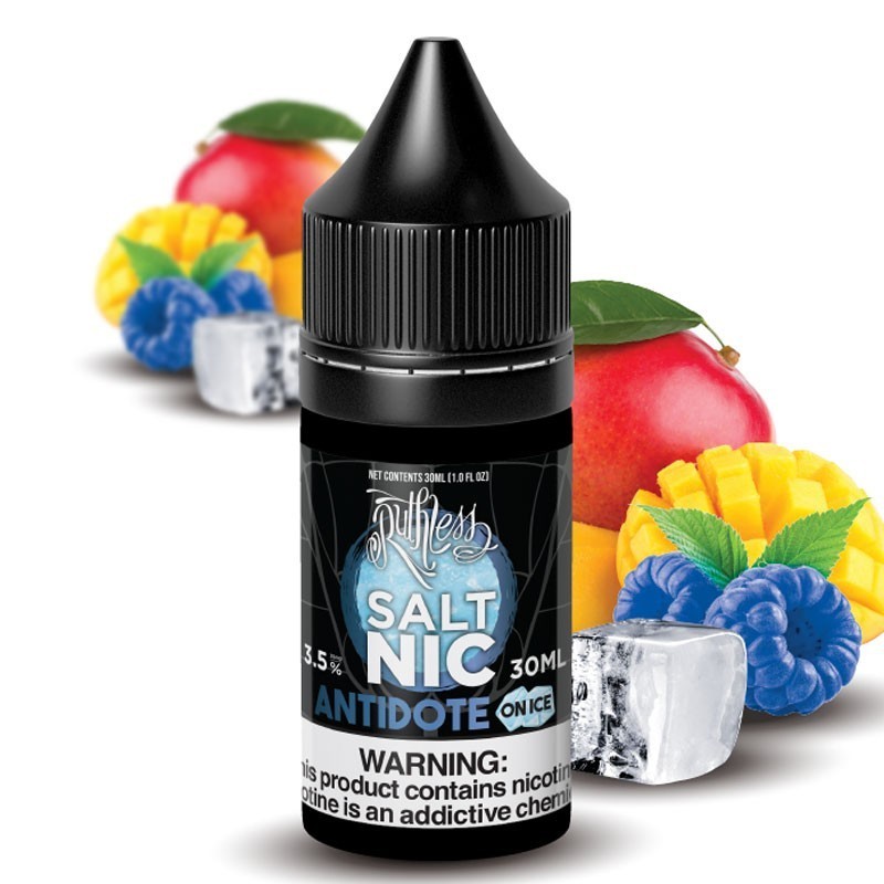 Ruthless Nicotine Salt Antidote on Ice 30ml Ruthless Nicotine Salt Antidote on Ice 30ml