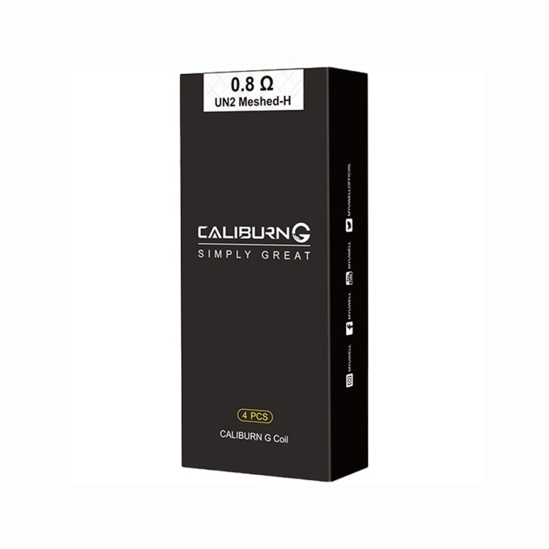 Uwell Caliburn G Coil 0.8 Ohm UN2 Meshed-H 4 Adet Karton Paket