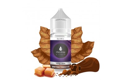 The Drop British Tobacco Salt Likit The Drop British Tobacco Salt Likit