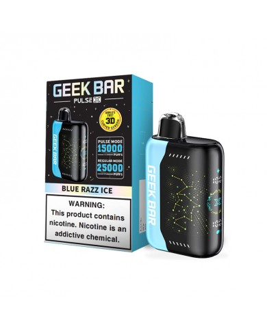 Geek Bar Pulse X Blue Razz Ice Geek Bar Pulse X Blue Razz Ice