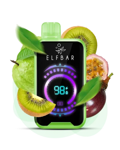 Elfbar Raya D2 Kiwi Passion Fruit Guava Elfbar Raya D2 Kiwi Passion Fruit Guava