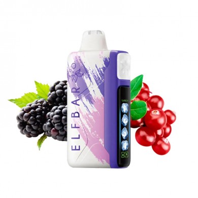 Elf Bar Ice King 40000 Blackberry Cranberry Elf Bar Ice King 40000 Blackberry Cranberry