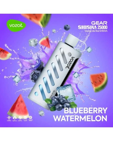 Vozol Gear Shisha 25000 Blueberry Watermelon Vozol Gear Shisha 25000 Blueberry Watermelon
