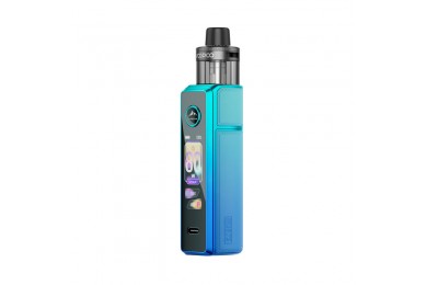 Voopoo Drag X3 Pod 80w mavi renkli elektronik sigara cihazı fotoğrafı.