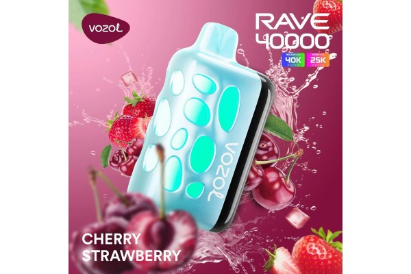 Vozol Rave 40000 Cherry Strawberry