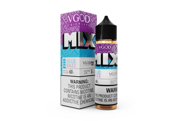 VGOD Mix Iced Blue Razz Likit 60ml