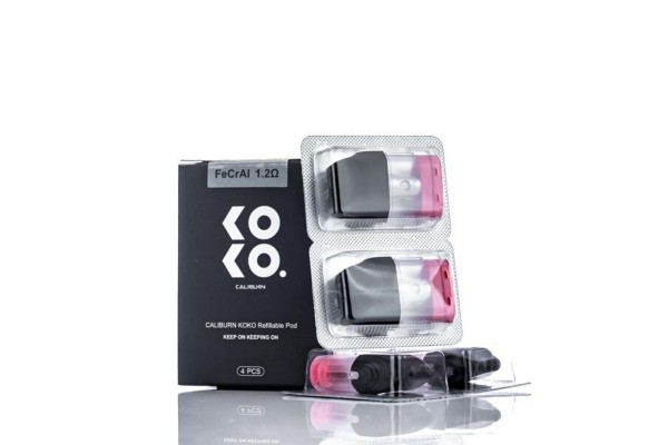 Uwell Caliburn Koko 1.2Ω FeCrAl Kartuş 4'lü Paket