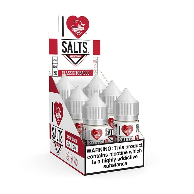 I Love Salts Classic Tobacco Salt Likit 30ml I Love Salts Classic Tobacco Salt Likit 30ml