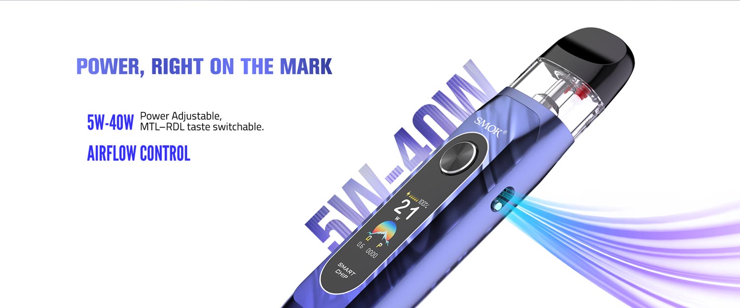 Smok novo 6 pod 40w güç